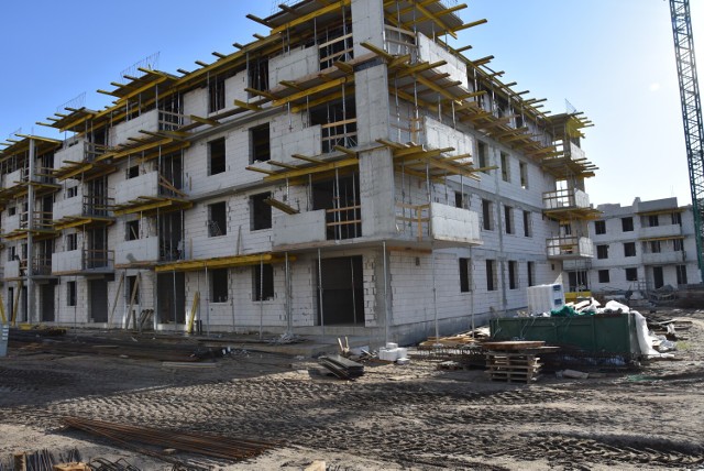 Budowa 2 bloków Spółdzielni Mieszkaniowej w Golubiu-Dobrzyniu na działce położonej między ulicą Sienkiewicza, Lipnowską i Żeromskiego potrwa do sierpnia 2023