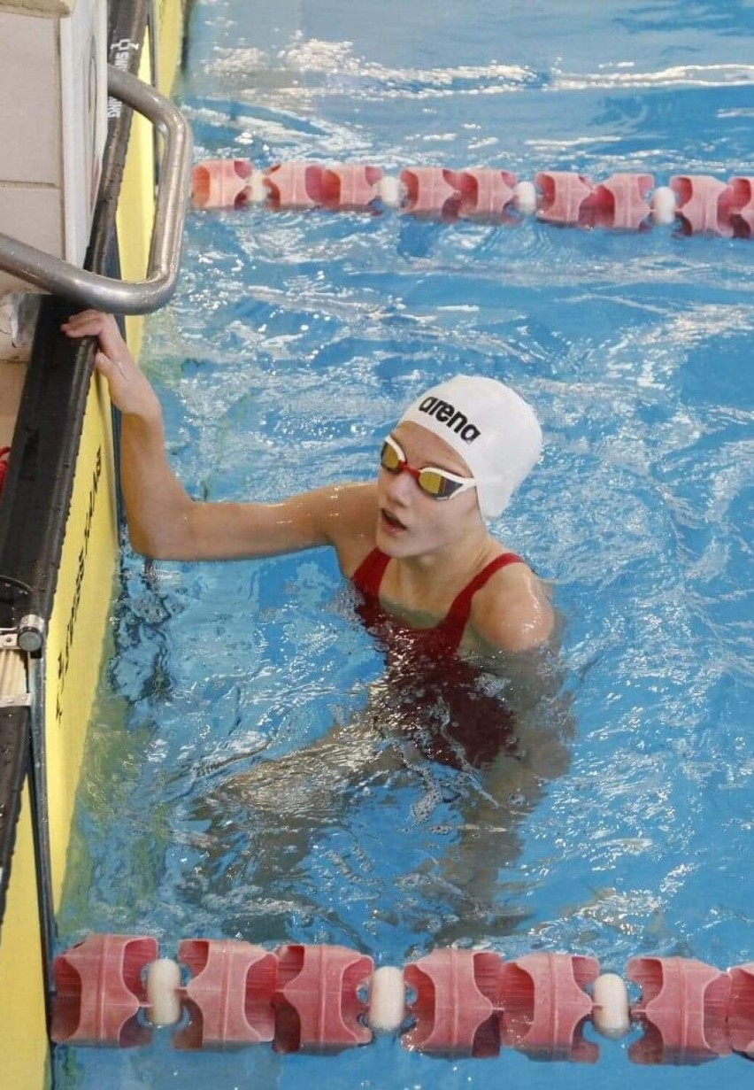 Alicja Nogaj podczas Zimowych Mistrzostw Polski Juniorów 15-letnich zajęła 6. miejsce na dystansie 50 metrów stylem dowolnym