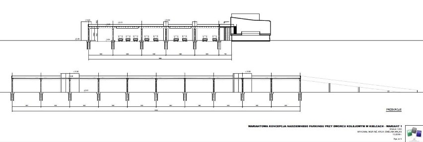Miasto Kielce pokazuje koncepcje parkingu nad torami [ZDJĘCIA]