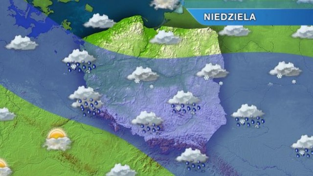 Pogoda w Szczecinie: Dziś chłodniej i śnieg z deszczem [wideo]