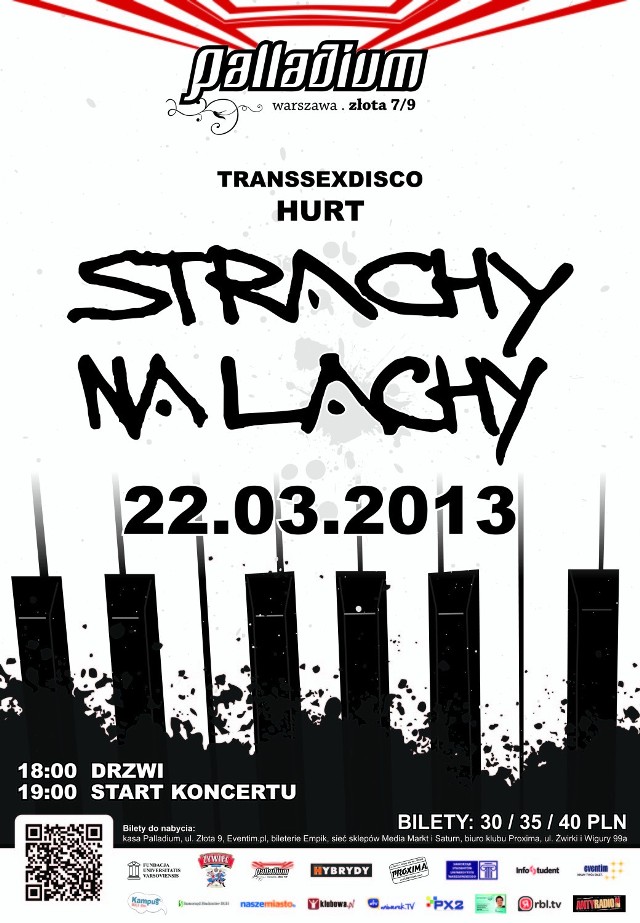 Strachy na Lachy w Palladium