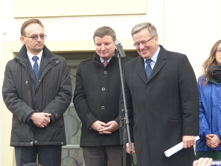 Prezydent RP Bronisław Komorowski w Bielsku Podlaskim [ZOBACZ ZDJĘCIA]