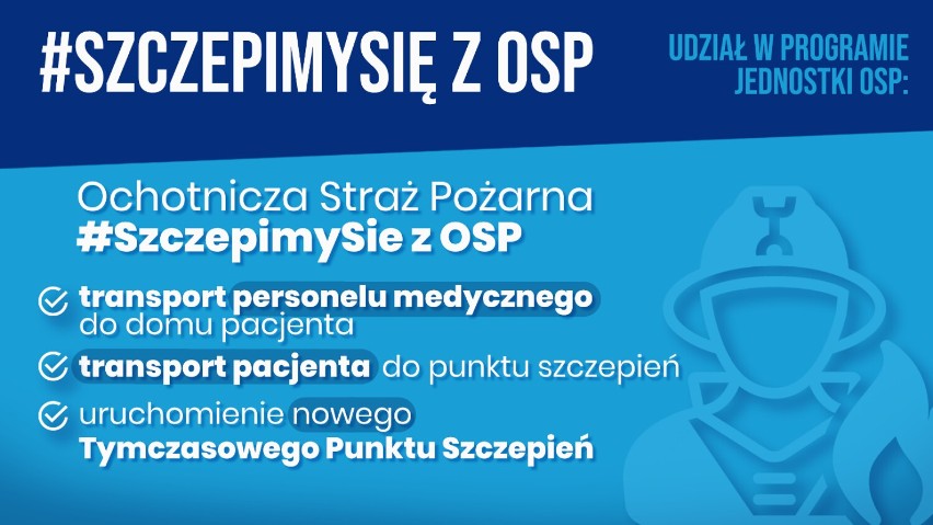 Ruszyła akcja #SzczepimySię z OSP
