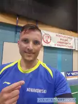 Funkcjonariusz z Wrocławia złotym medalistą Mistrzostw Polski Amatorów w Badmintonie