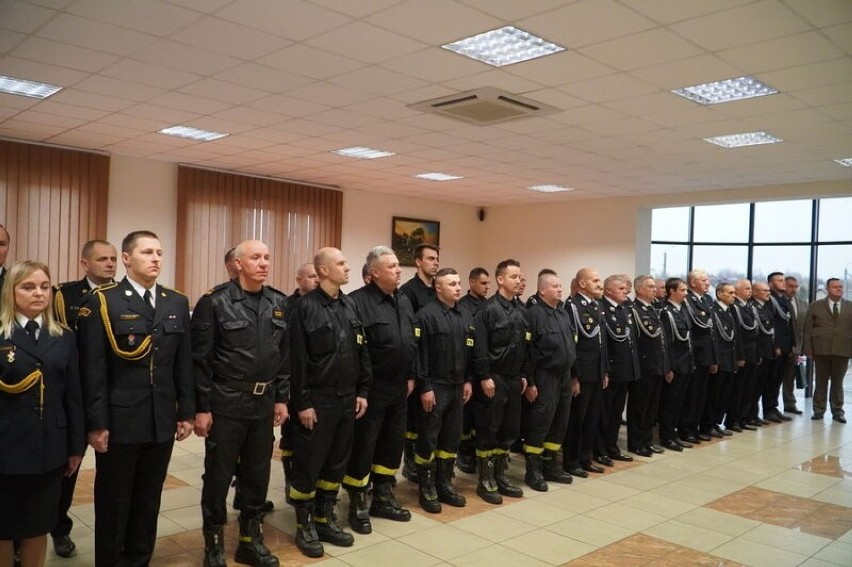 Uroczyste pożegnanie komendanta straży pożarnej w Skarżysku. Zobacz zdjęcia