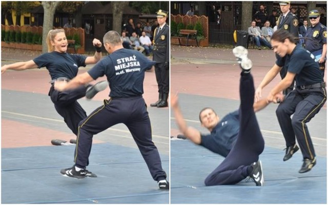 Święto Straży Miejskiej w Warszawie 2018. Pokaz grupy interwencyjnej, awanse i przyjęcia [ZDJĘCIA]