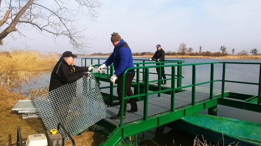 Wyremontowany pomost przy ul. Zielenieckiej