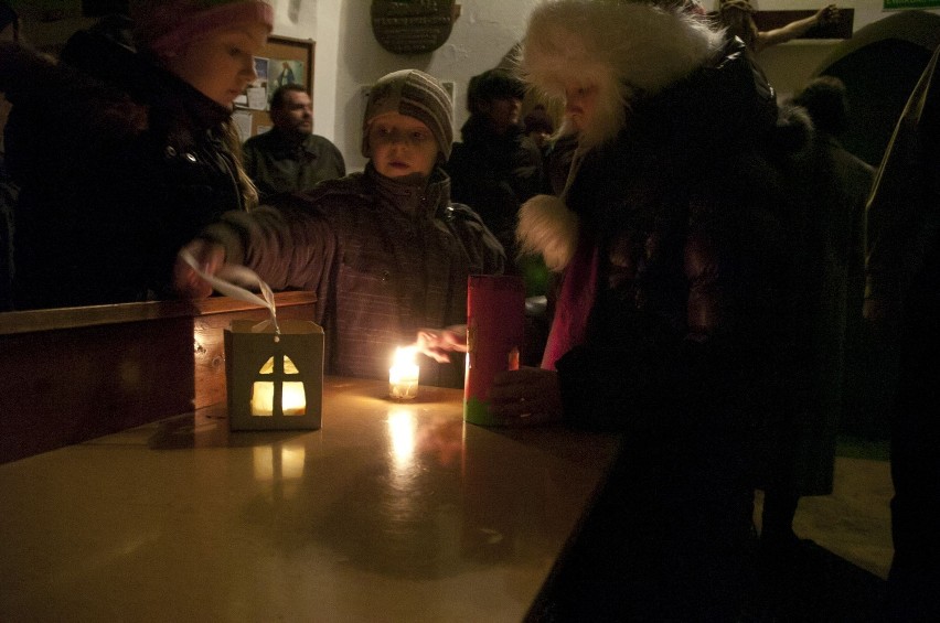 Betlejemskie Światło w Słupsku - 16 grudnia 2011