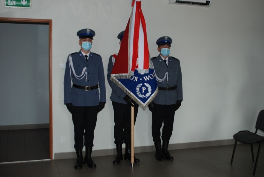 Wolsztyn. Uroczysta zbiórka z okazji Święta Policji i awanse zawodowe