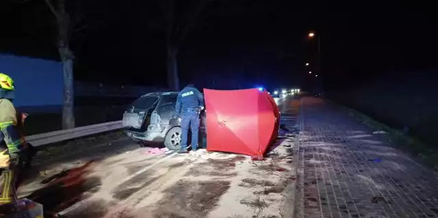 Śmiertelny wypadek w Głobinie.