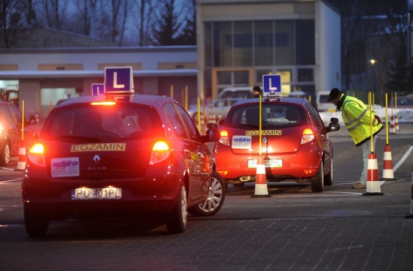 Egzaminy na prawo jazdy w większości wielkopolskich...