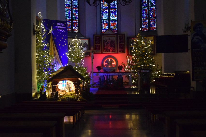 Szopki bożonarodzeniowe w wieluńskich kościołach[FOTO]
