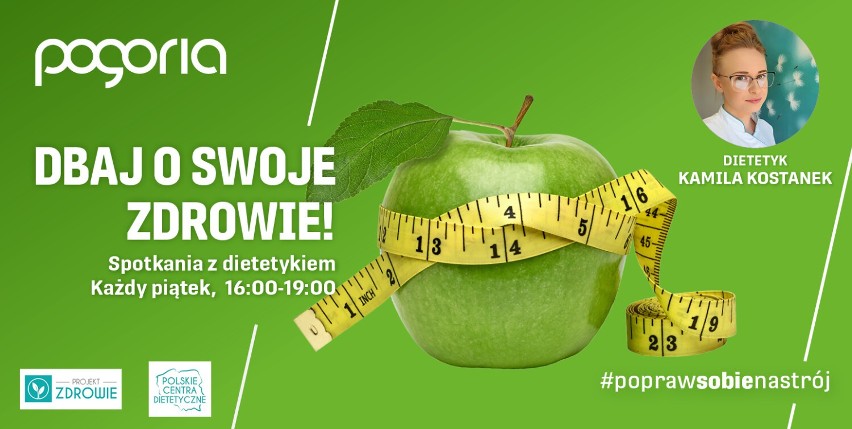 W piątek 10 września CH Pogoria w Dąbrowie Górniczej zaprasza na bezpłatne konsultacje z dietetykiem 