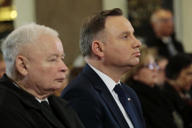 Jarosław Kaczyński i Andrzej Duda