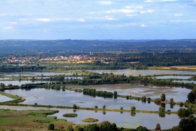 Widok z lotu ptaka na Dolinę Karpia