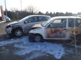 Wypadek w Kole. Na Toruńskiej zderzyły się dwa samochody