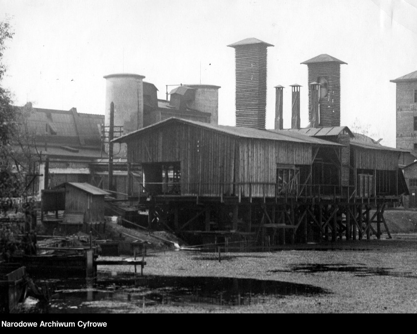 Fabryka sztucznego jedwabiu, czyli dawny Wistom w Tomaszowie na starych zdjęciach z początku XX wieku
