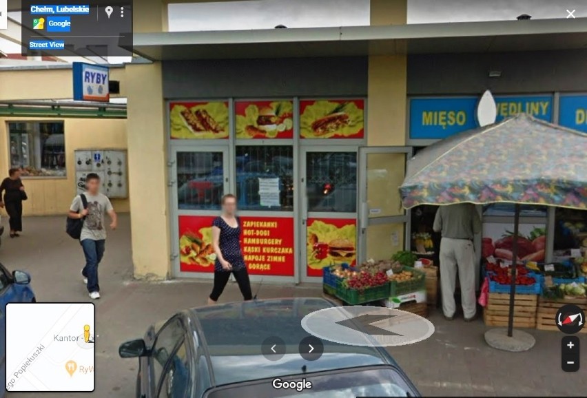 Kamery Google Street View jeździły po Chełmie w 2013 i 2017