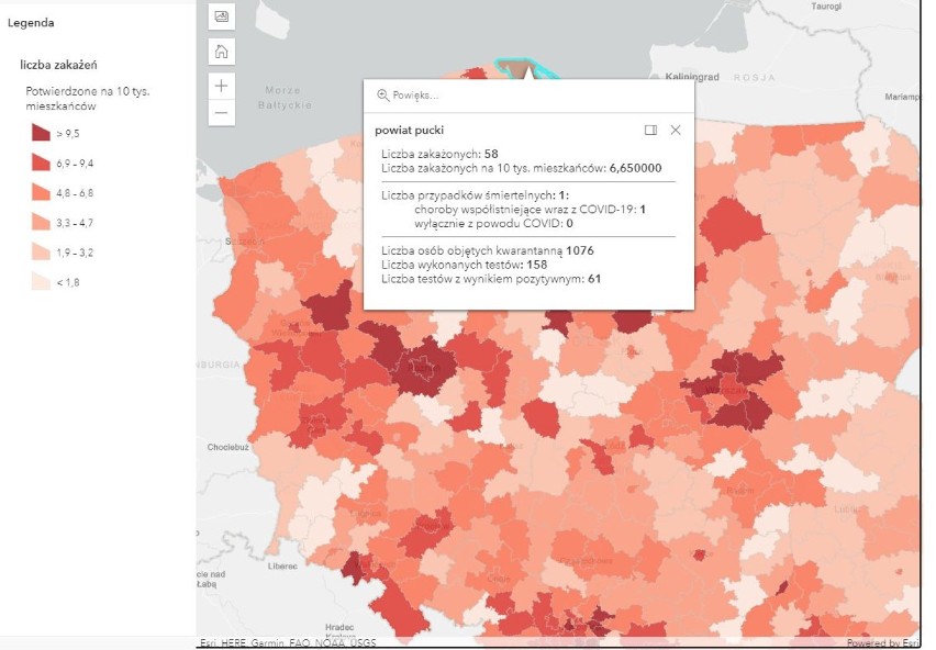 Koronawirus w powiecie puckim: niedziela, 21 marca 2021. Ile osób zachorowało na Covid-19? Ile wyzdrowiało?