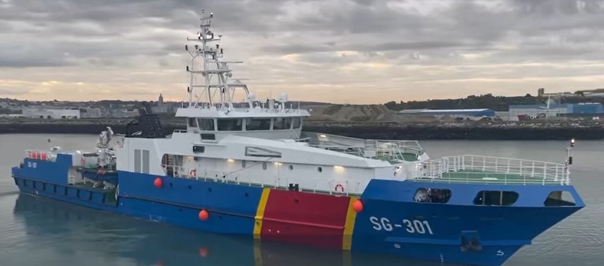 SG-301 klasy OPV (offshore patrol vessel) będzie największą...