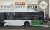 Na Niebuszewie zapalił się autobus linii 80. Nikt nie ucierpiał