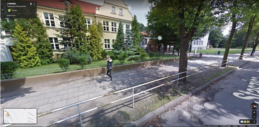 Szamotuły w Google Street View. Mieszkańcy i mieszkanki przyłapani na ulicach [ZDJĘCIA CZ. II]