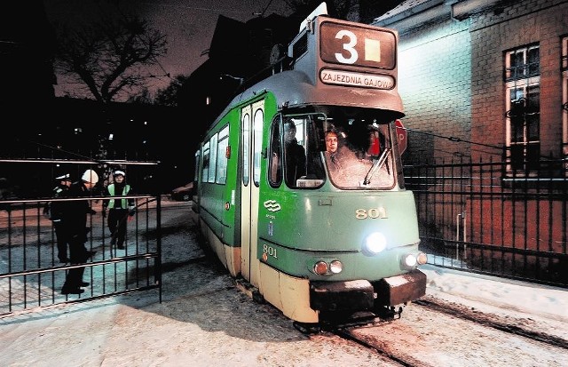 Wczoraj o godzinie 19.32 tramwaj linii numer 3 po raz ostatni zjechał do zajezdni przy Gajowej