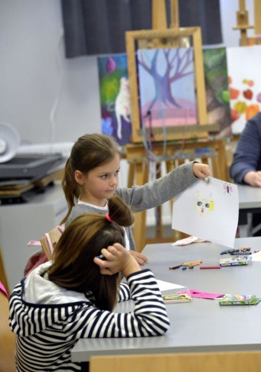 Kolejne zajęcia plastyczne dla dzieci w Kościańskim Ośrodku Kultury