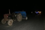 Powiat tomaszowski: Śmiertelny wypadek motocyklisty, który zderzył się z ciągnikiem rolniczym