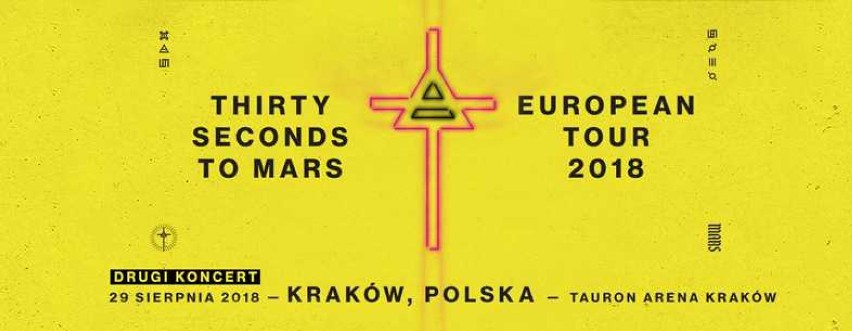 Thirty Seconds to Mars wystąpi w Tauron Arenie Kraków