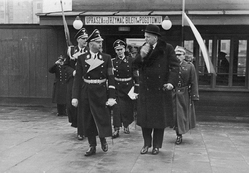 Wizyta Heinricha Himmlera w Wolnym Mieście Gdańsku, szefa SS...