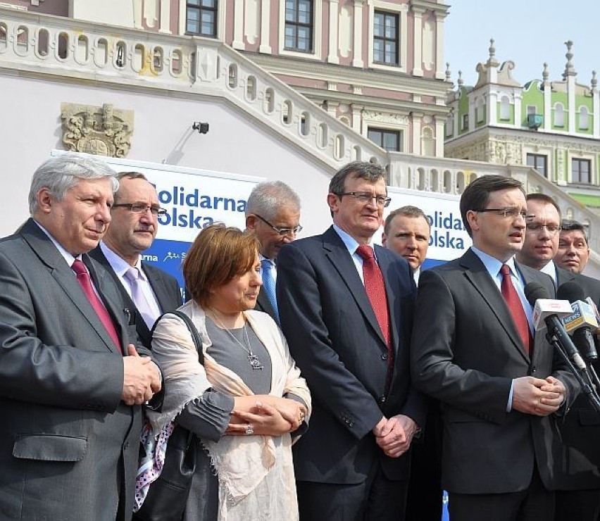 Politycy SP w Zamościu: Polsce jest potrzebny uczciwy rząd