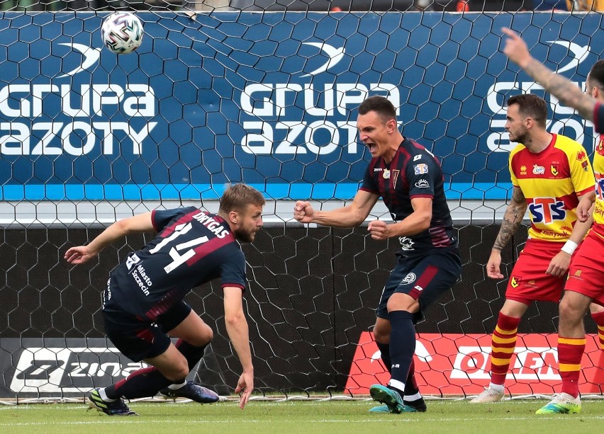 Pogoń Szczecin - Jagiellonia Białystok 2:2. Remis po dramatycznym meczu