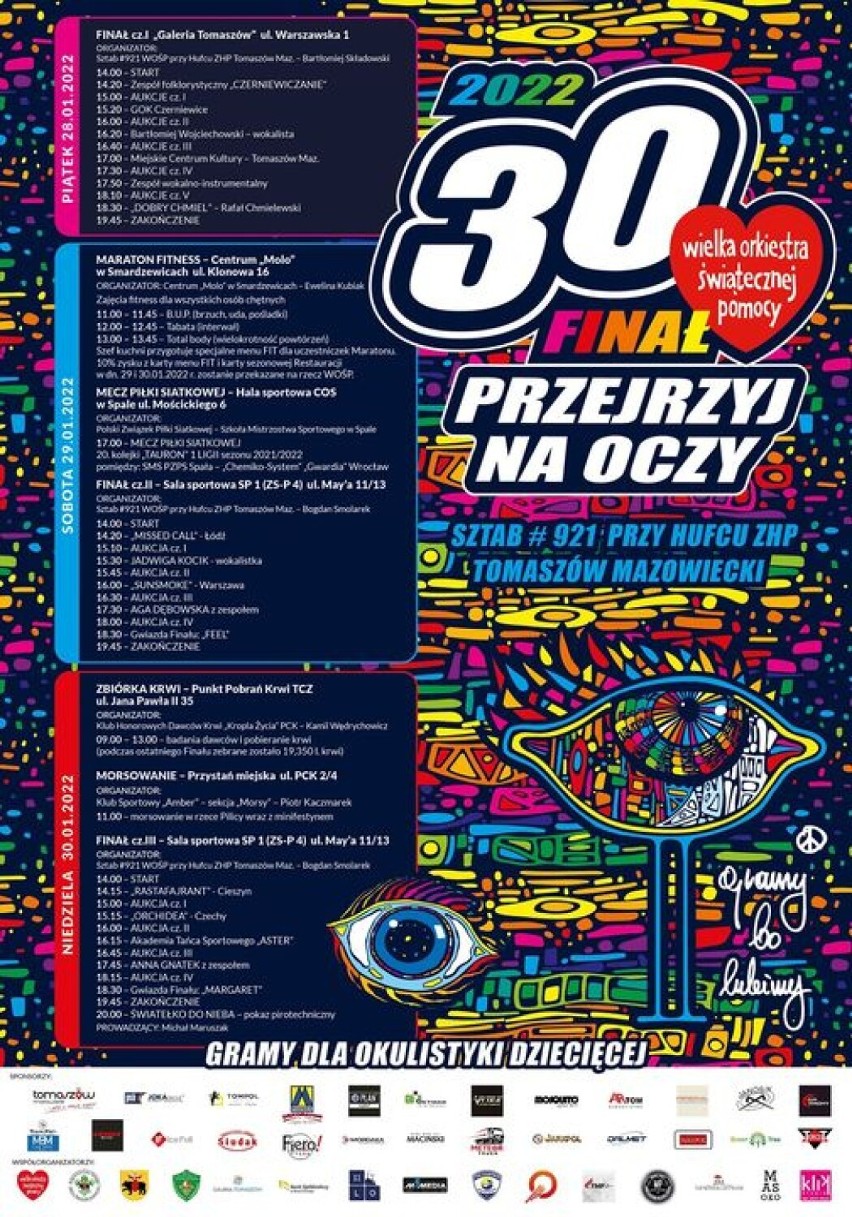 Wielka Orkiestra Świątecznej Pomocy gra w Tomaszowie. Atrakcje i zbiórka pieniędzy w Galerii Tomaszów [ZDJĘCIA]