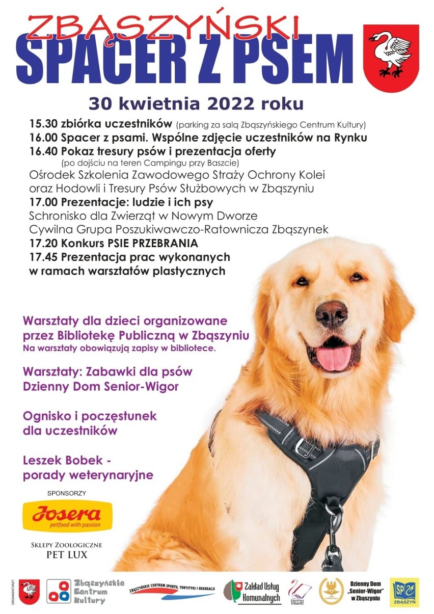 Zbąszyń. Zbąszyński wiosenny spacer z psem - 30.04.2022