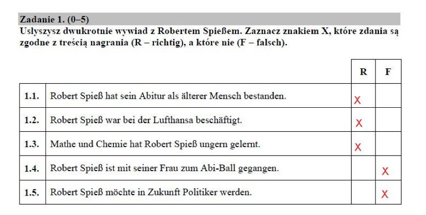 Matura 2019. J. niemiecki poziom podstawowy ARKUSZ CKE, ODPOWIEDZI. Matura z języka niemieckiego podstawa 14.05.2019