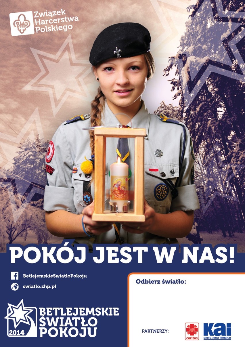 Kłobuck. Betlejemskie światło pokoju 2014