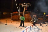 Na nartach w Paczoskowie - niedziela 17.01.2016