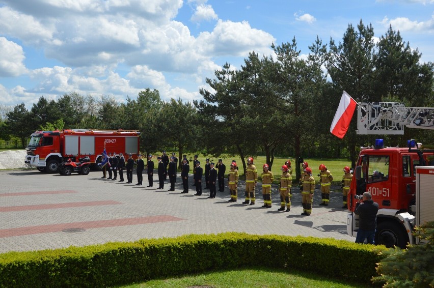 Obchody "Dnia Strażaka" w Komendzie Powiatowej Państwowej Straży Pożarnej w Bełchatowie