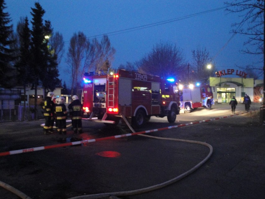 Wyciek gazu na stacji DIVER w Bielsku-Białej