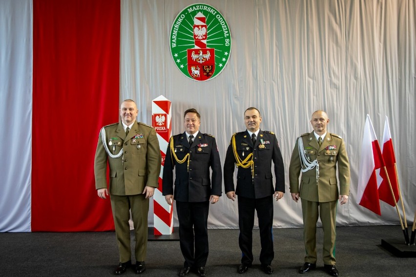 Tomasz Komoszyński odznaczony Złotym Medalem za Zasługi dla Straży Granicznej