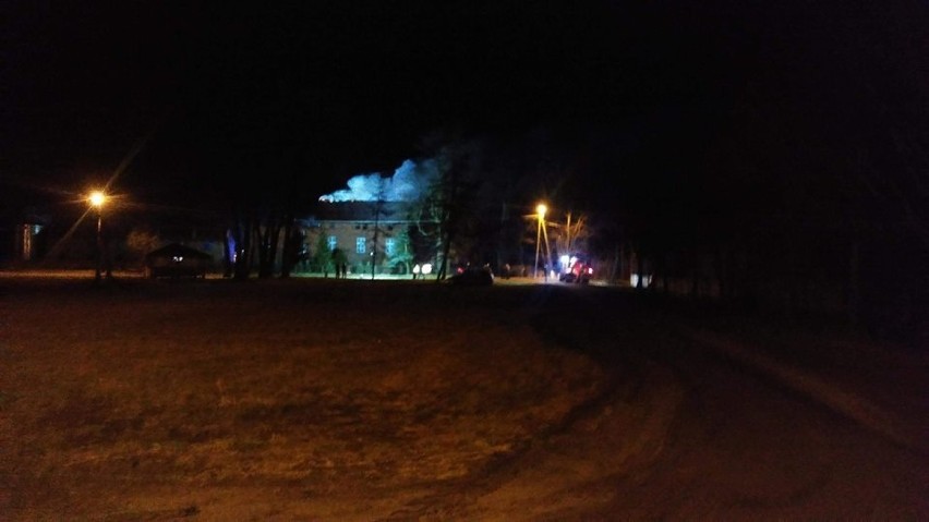 Nocny pożar domu mieszkalnego w gminie Raszków [FOTO]