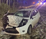 Groźny wypadek na DK nr 10 pod Bydgoszczą. Zderzyły się cztery samochody [zdjęcia]