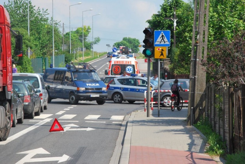 Wypadek w Praszczykach i Opatowie