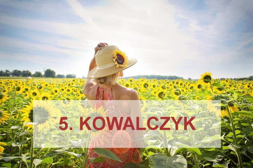 TOP 50 najpopularniejszych żeńskich nazwisk w Polsce