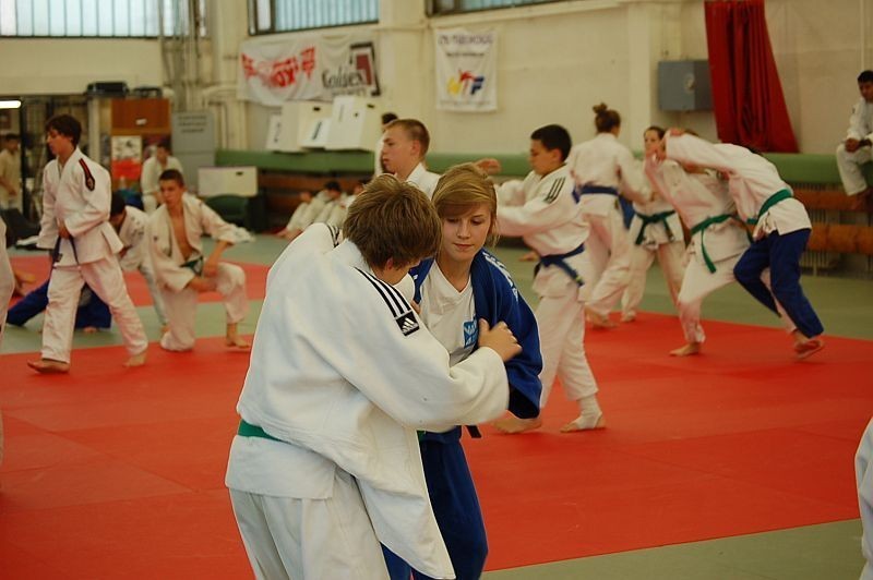 Młodzi wrocławscy judocy na turnieju w Budapeszcie