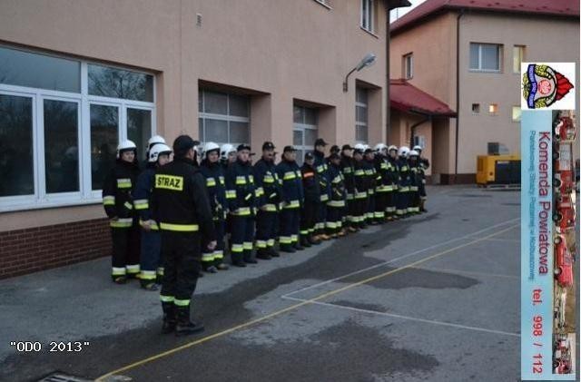 Ćwiczenia strażaków  "ODO 2013" w Kolbuszowej
