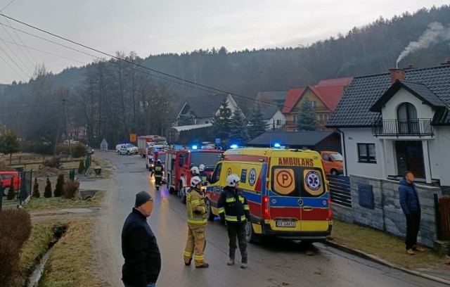 Wypadek busa wiozącego dzieci