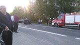 Wypadek na DK 78 w Porębie. Droga zablokowana [ZDJĘCIA]