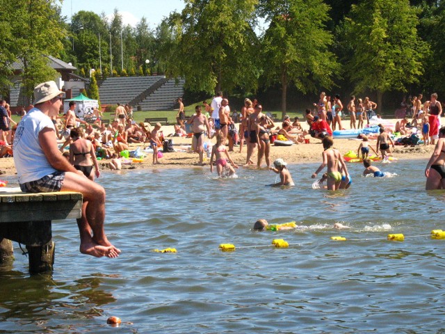 Plaża w Charzykowach